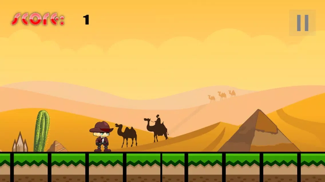 Super Cowboy - Endless Impossible Jump Game Screenshots
