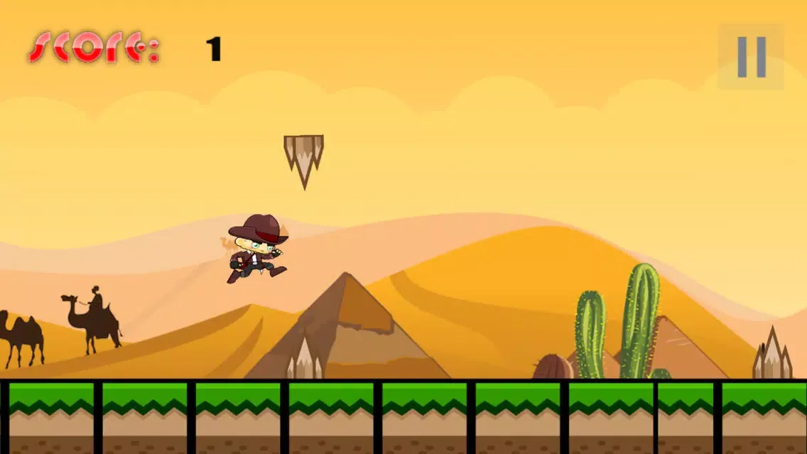 Super Cowboy - Endless Impossible Jump Game Screenshots