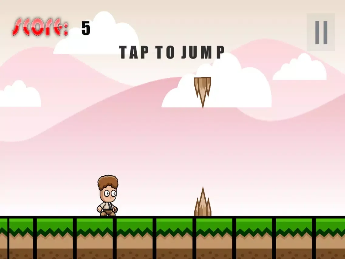 Sticky Jump - Office Man Hop iPad 应用截图