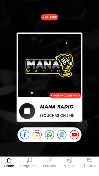 Maná Radio Screenshots