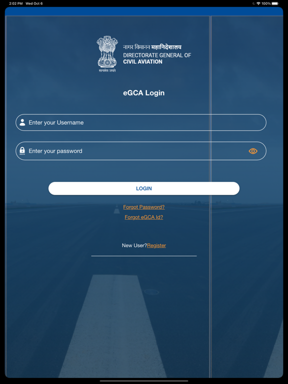 eGCA iPad  سکرین شاٹس