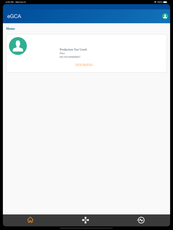 eGCA iPad  سکرین شاٹس
