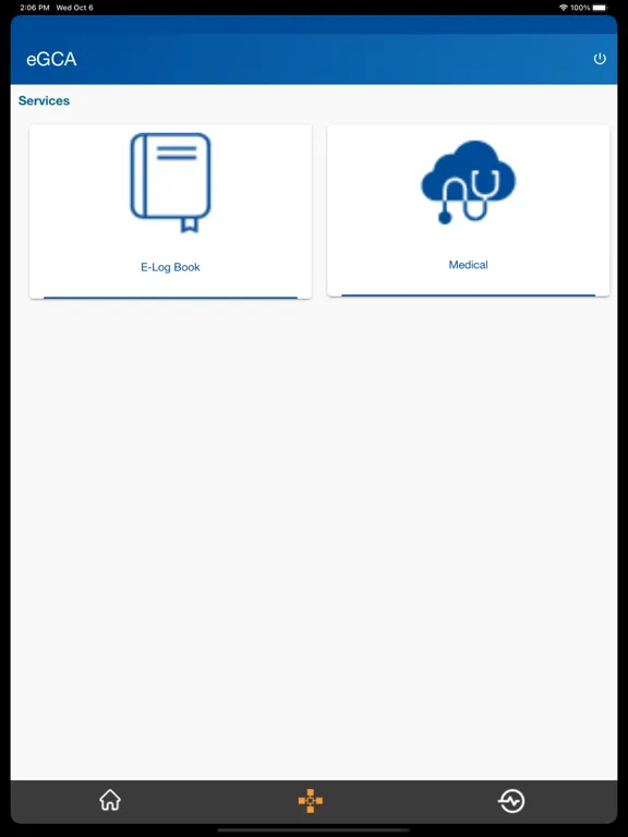 eGCA iPad 应用截图