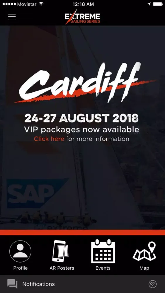 Captures d'écran de Extreme Sailing Series