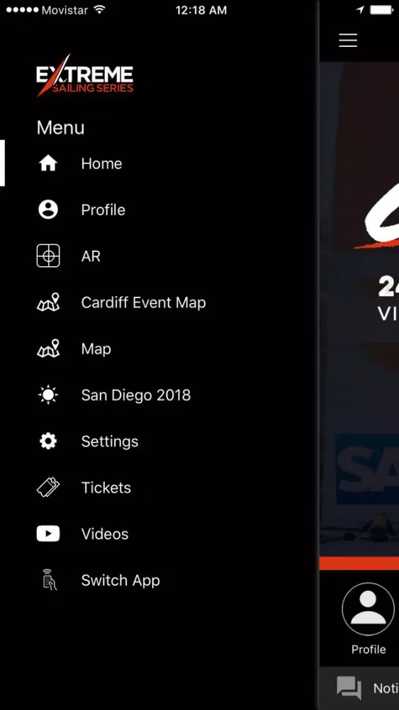 Captures d'écran de Extreme Sailing Series