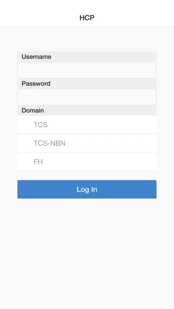 TCS HCP Screenshots