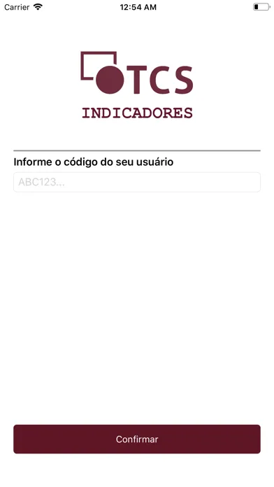 Ảnh chụp màn hình của TCS Indicadores