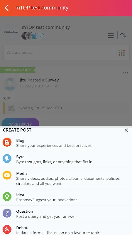 TCS iON mTOP Screenshots