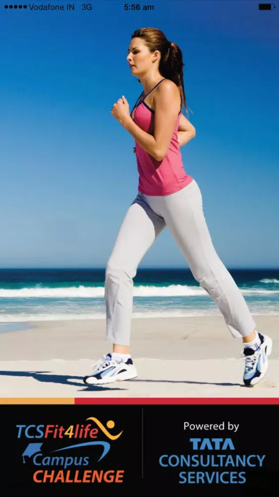 Capturas de tela do TCS Fit4Life Campus Challenge