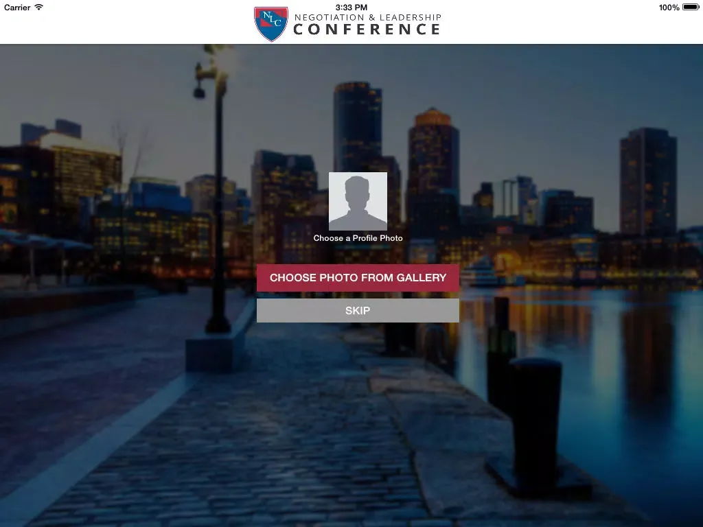 NEGOTIATION & LEADERSHIP CONFERENCE 2016 iPad  Screenshots