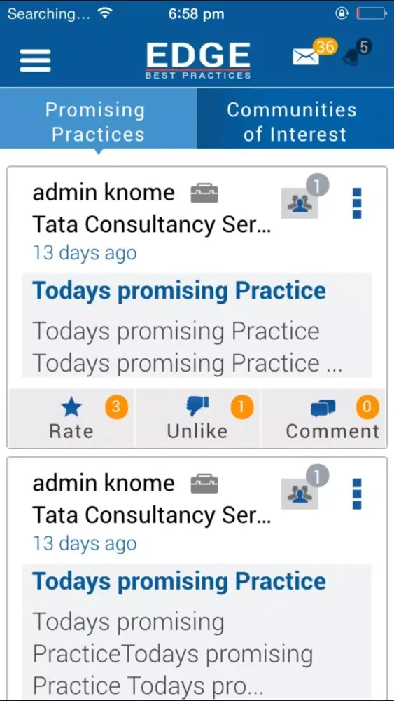 Zrzuty ekranu Tata Edge