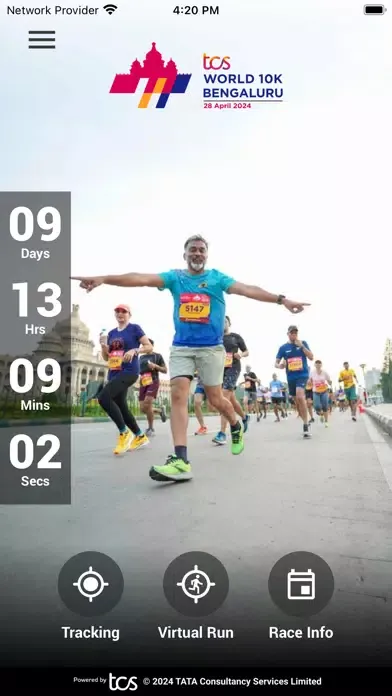 Zrzuty ekranu TCS World 10K Bengaluru 2024