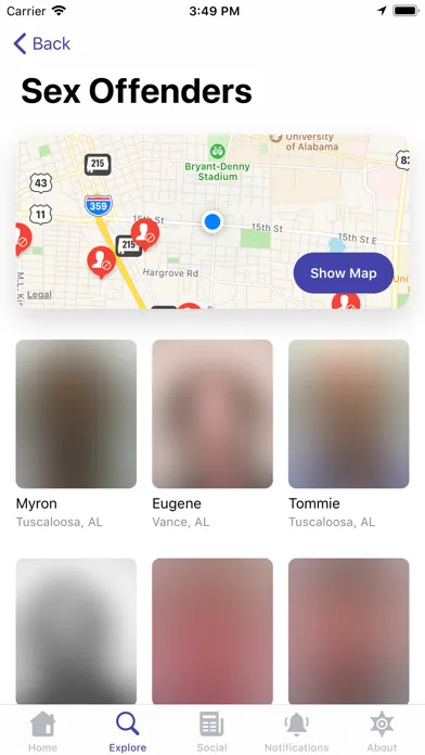 Tangkapan layar Tuscaloosa County Sheriff