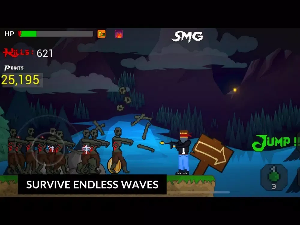 Zombies: Samson's Survival! iPad  स्क्रीनशॉट