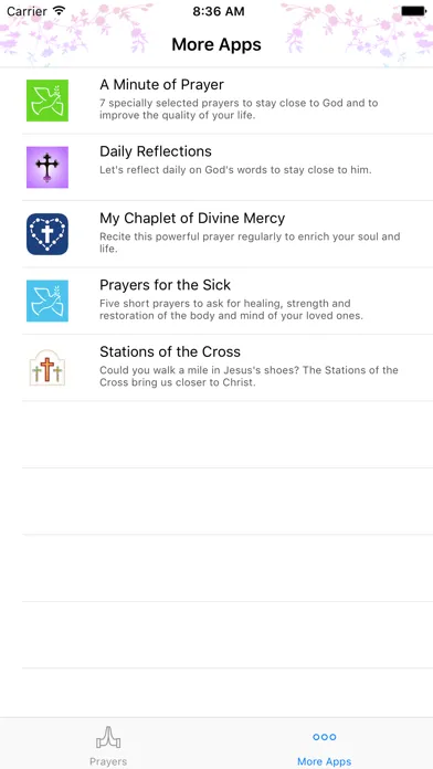 Capturas de tela do My Daily Prayers