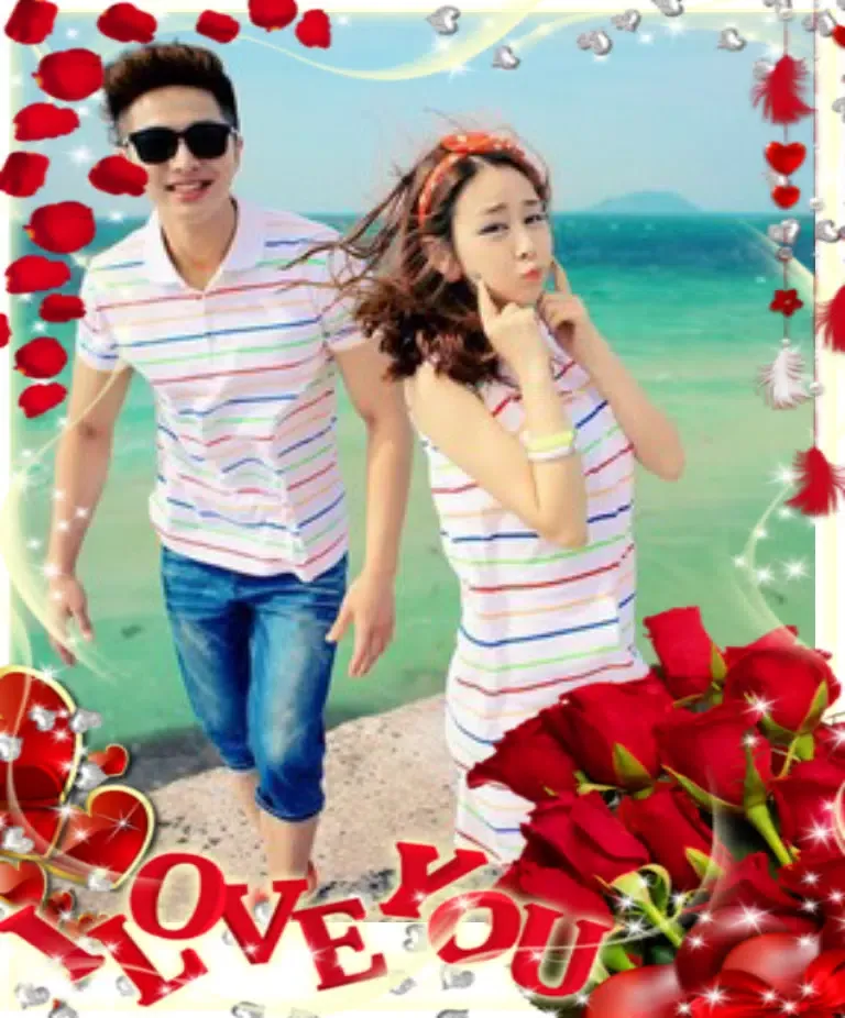 Captures d'écran de Love photo frames