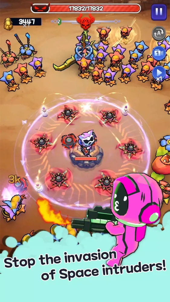 Space M Defense: Space Shooter Screenshots