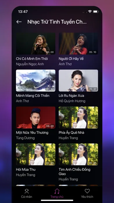 Screenshot di MCM Music