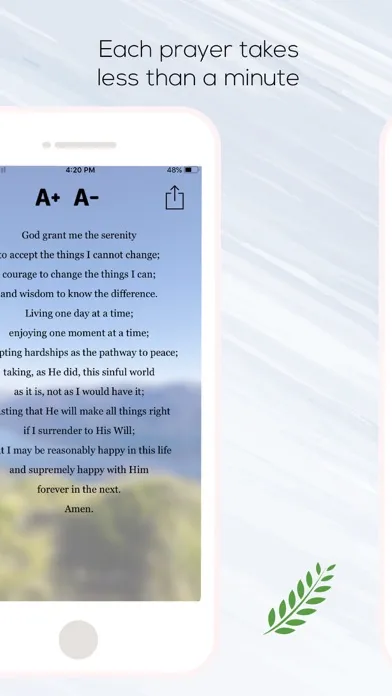 Screenshot di A Minute of Prayer