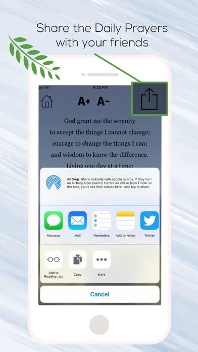 Screenshot di A Minute of Prayer