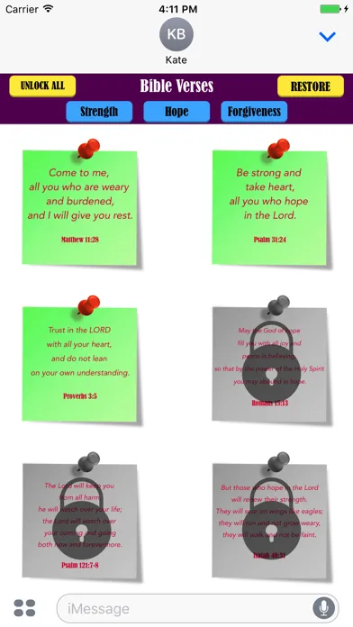 Bible Verses Sticky Notes স্ক্রিনশট