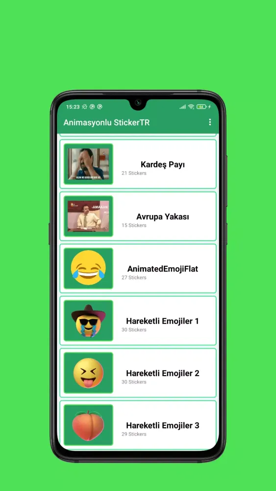 Animasyonlu Sticker TR Screenshots
