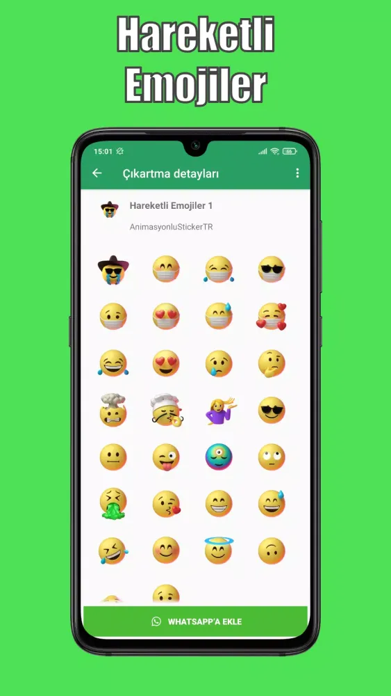 Animasyonlu Sticker TR Screenshots