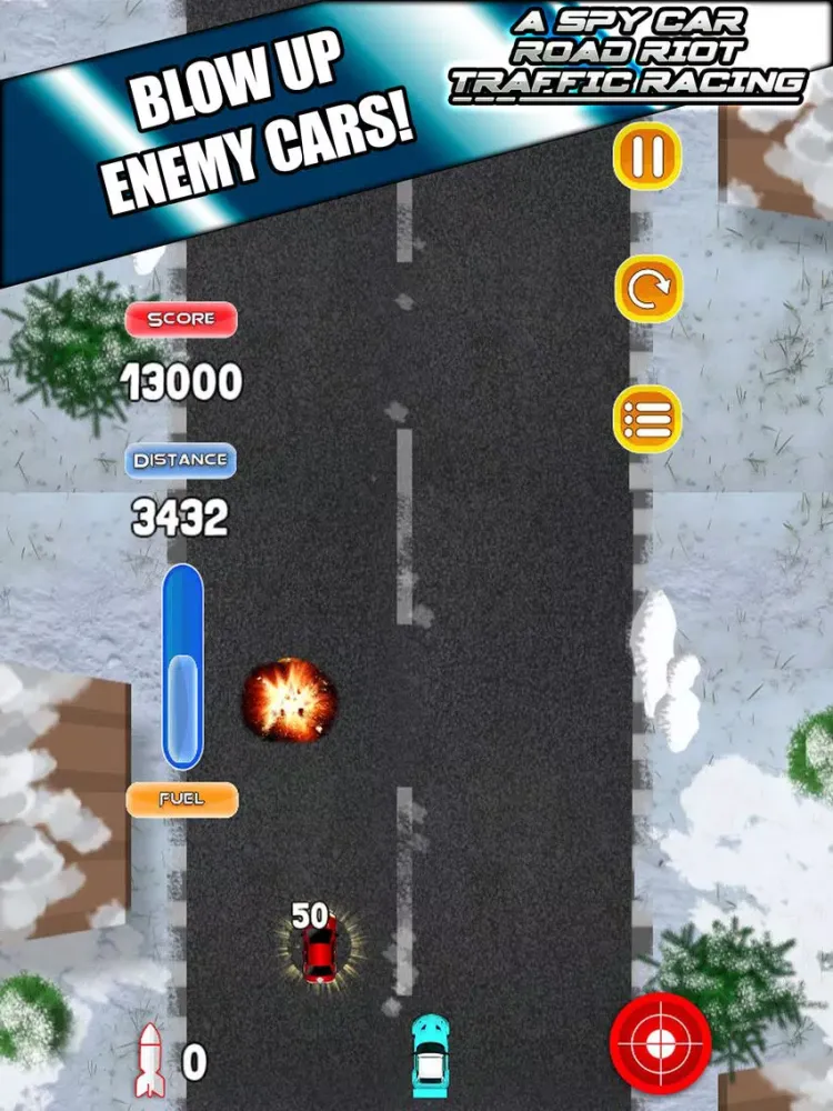 Captures d'écran de A Spy Car Road Riot Traffic Racing Game iPad 