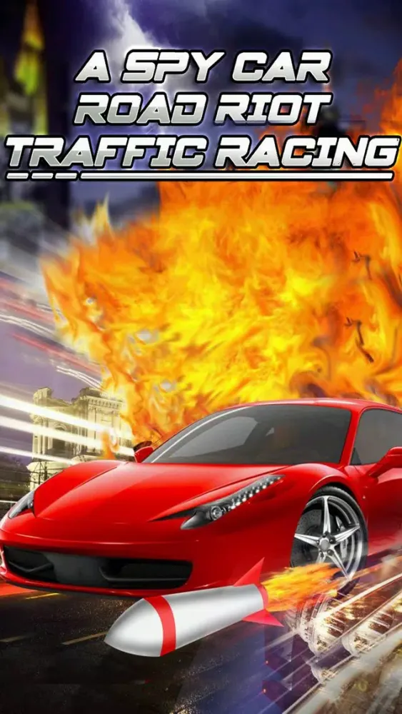 Captures d'écran de A Spy Car Road Riot Traffic Racing Game