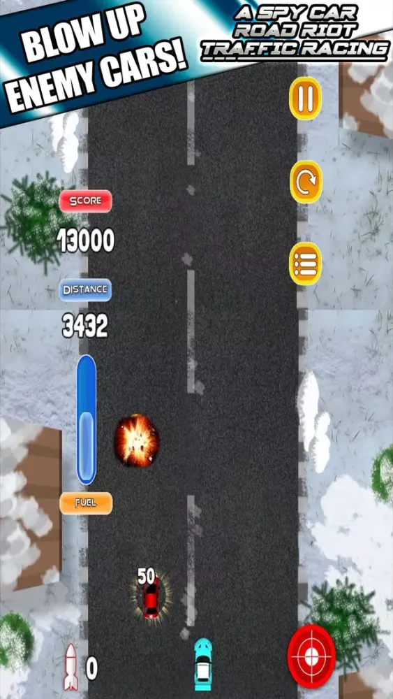 Captures d'écran de A Spy Car Road Riot Traffic Racing Game