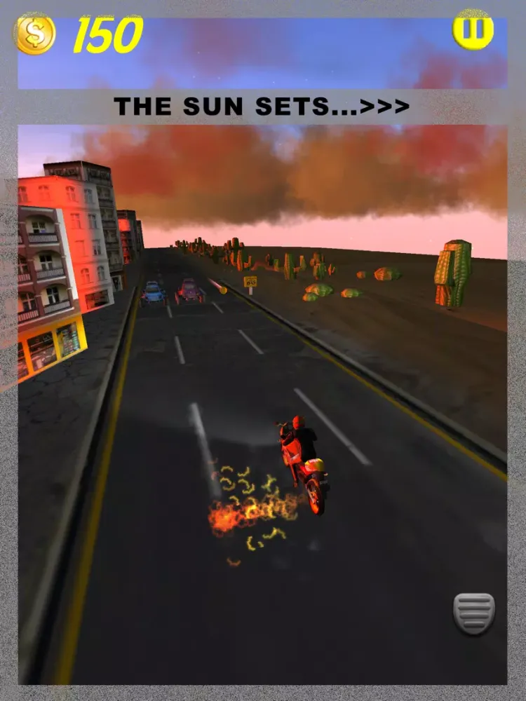 A 3D Motorcycle Action Traffic Racer - Motorbike Fury Race Simulator Racing Game Free iPad Screenshots