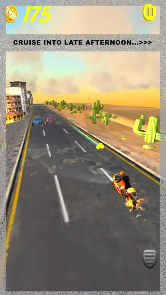 A 3D Motorcycle Action Traffic Racer - Motorbike Fury Race Simulator Racing Game Free Screenshots