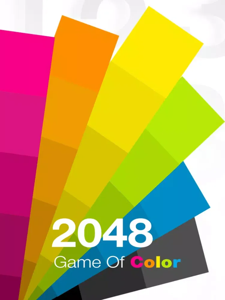 A 2048 Game of Color Match 2 Tiles Puzzle Game iPad  Ekran Görüntüleri