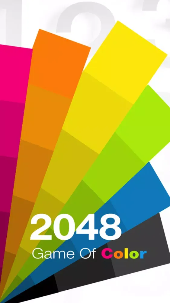 A 2048 Game of Color Match 2 Tiles Puzzle Game Ekran Görüntüleri