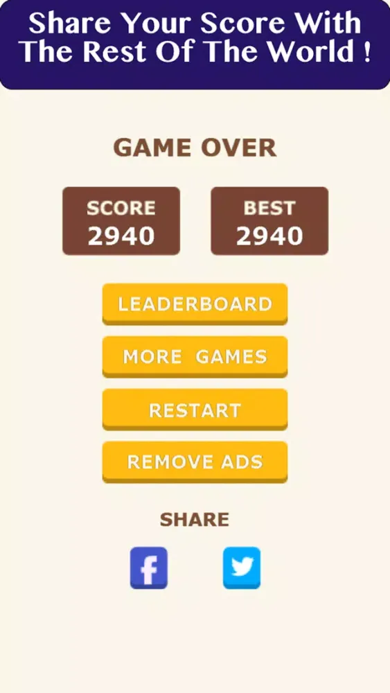 A 2048 Game of Color Match 2 Tiles Puzzle Game Ekran Görüntüleri