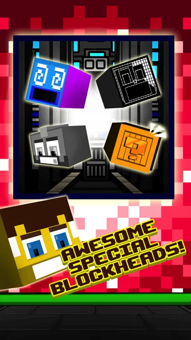 Zrzuty ekranu Action Craft Mini Blockheads Match 3 Skins Survival Game