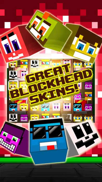 Zrzuty ekranu Action Craft Mini Blockheads Match 3 Skins Survival Game