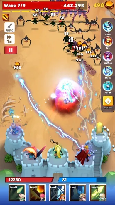 Kingdom Defense - Idle TD game سکرین شاٹس