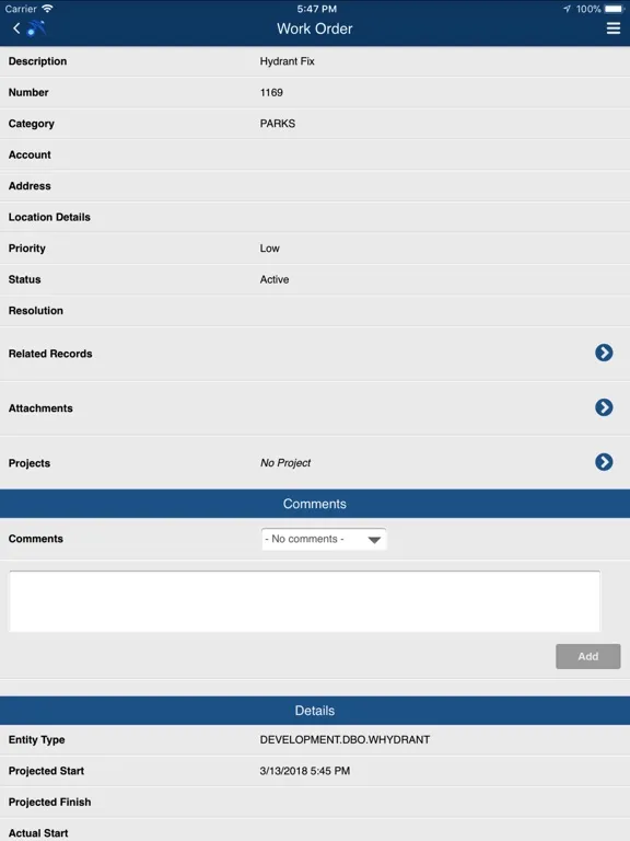 Freeance for Cityworks 7 iPad  स्क्रीनशॉट