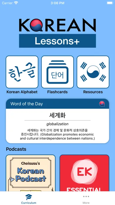 Korean - Lessons+ Screenshots