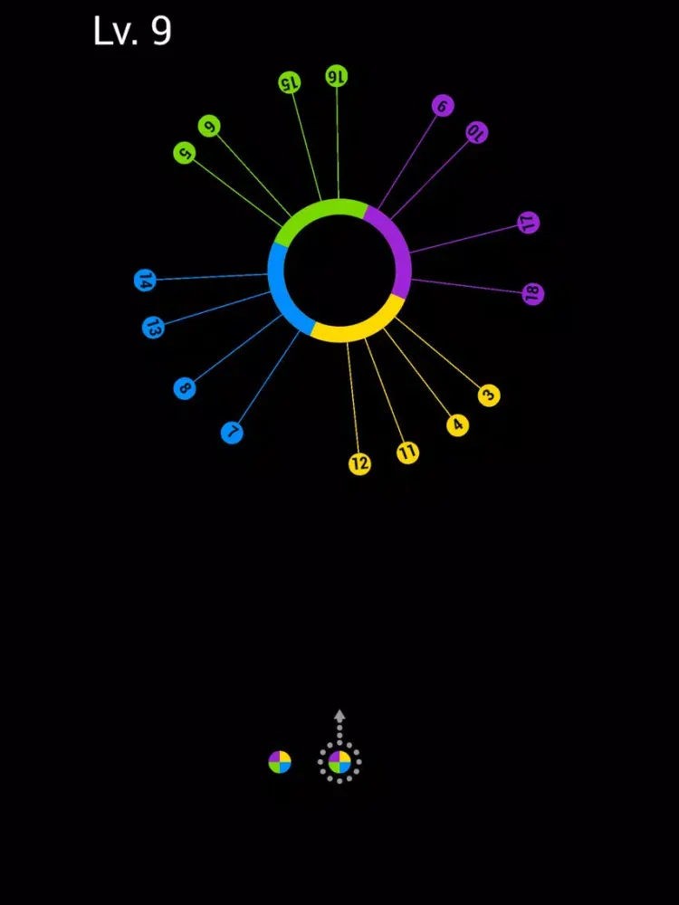 Color Arrow VS Twisty Wheel: Crazy AA game iPad  Ekran Görüntüleri