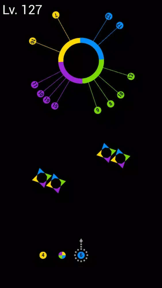 Color Arrow VS Twisty Wheel: Crazy AA game Ekran Görüntüleri