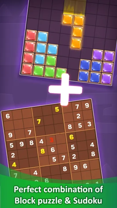 ภาพหน้าจอของ Gemoku: Block Puzzle + Sudoku