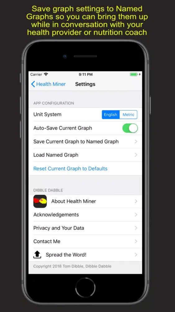 Health Miner Screenshots