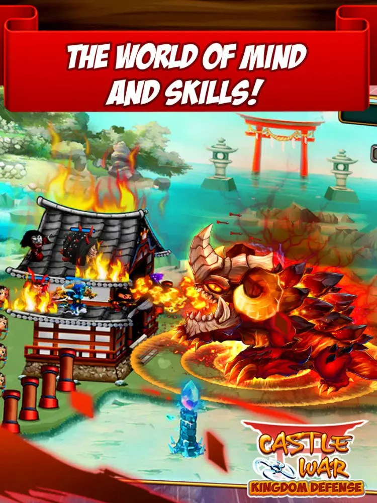 Kingdom Defense: Castle War TD iPad  سکرین شاٹس