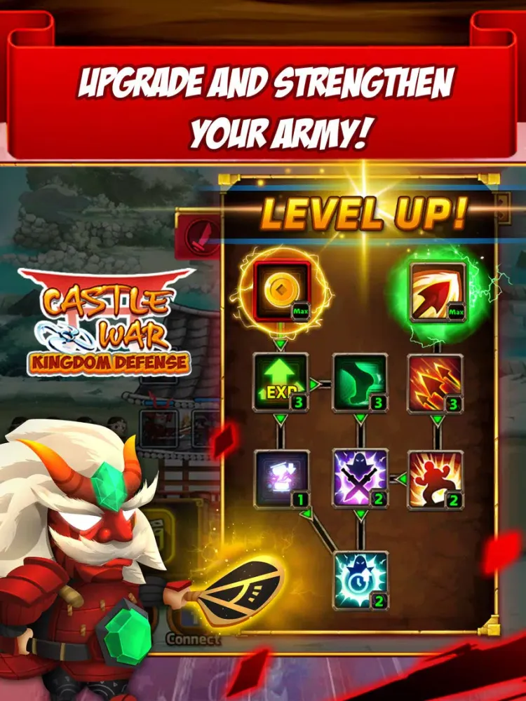 Kingdom Defense: Castle War TD iPad  سکرین شاٹس