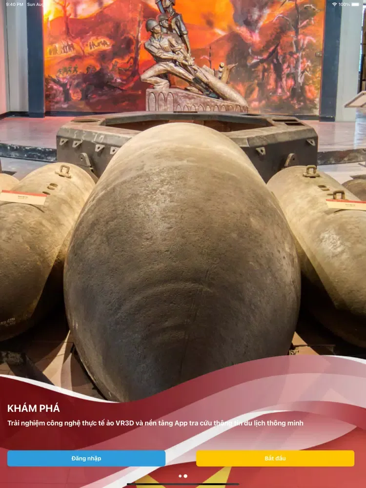 Capturas de tela do Cong Binh Museum iPad 
