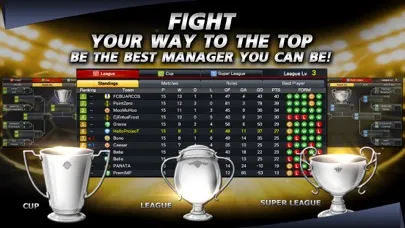 Скриншоты Total Football Manager Mobile
