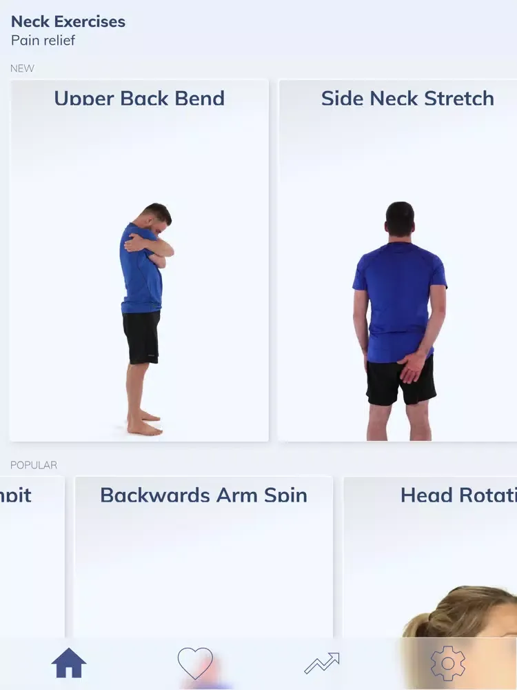 Скриншоты One Neck Pain Exercise Workout iPad 