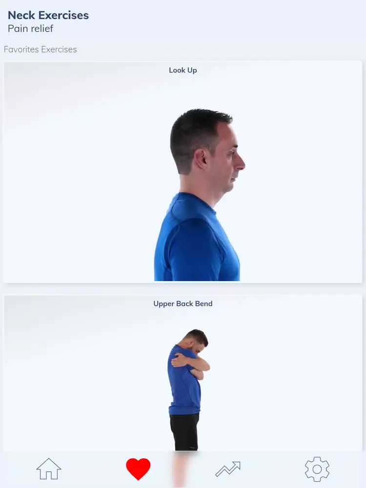 Скриншоты One Neck Pain Exercise Workout iPad 